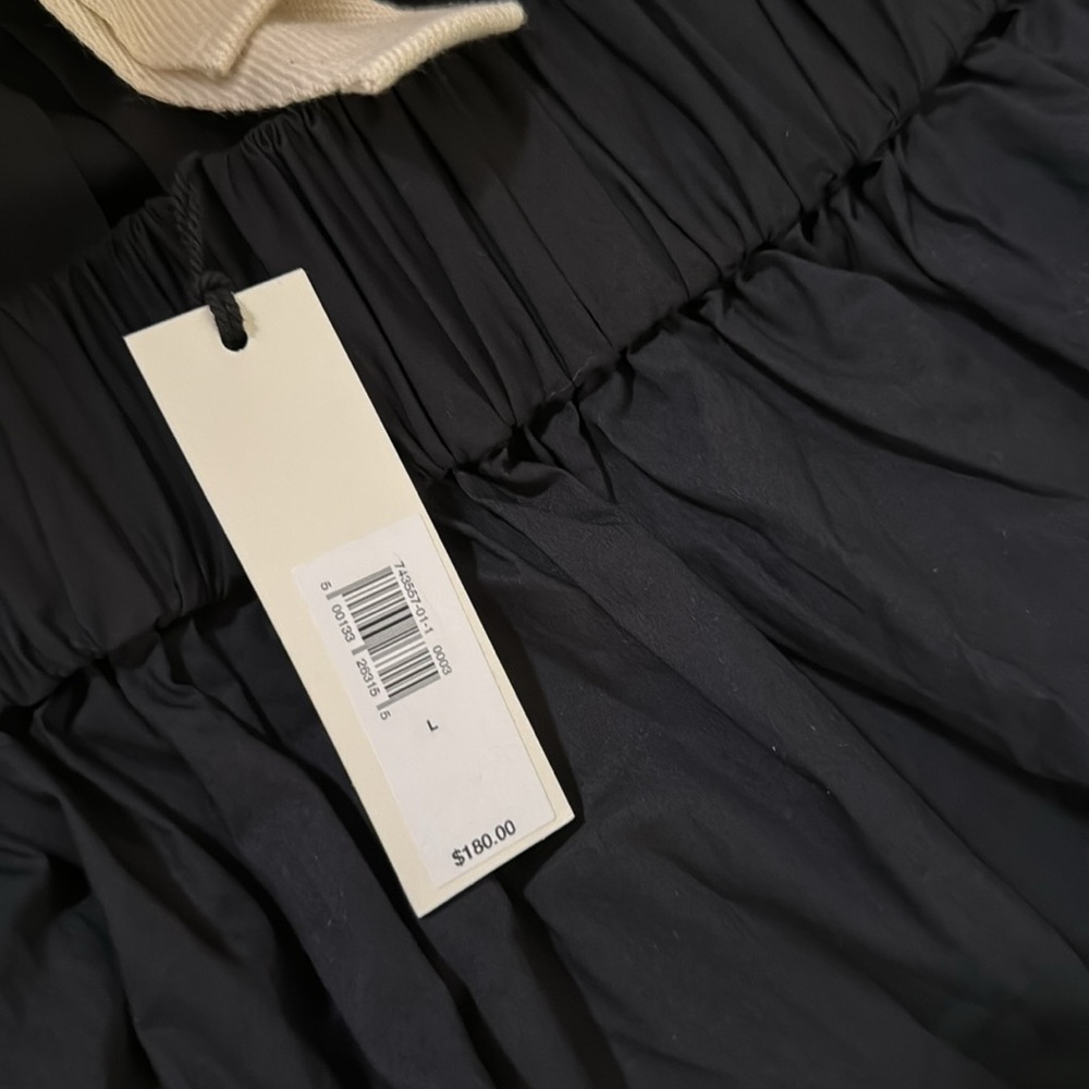 NWT! Banana Republic Black Cotton Poplin Open-Back Maxi Dress - Multiple 🐥🍉 - Picture 7 of 11